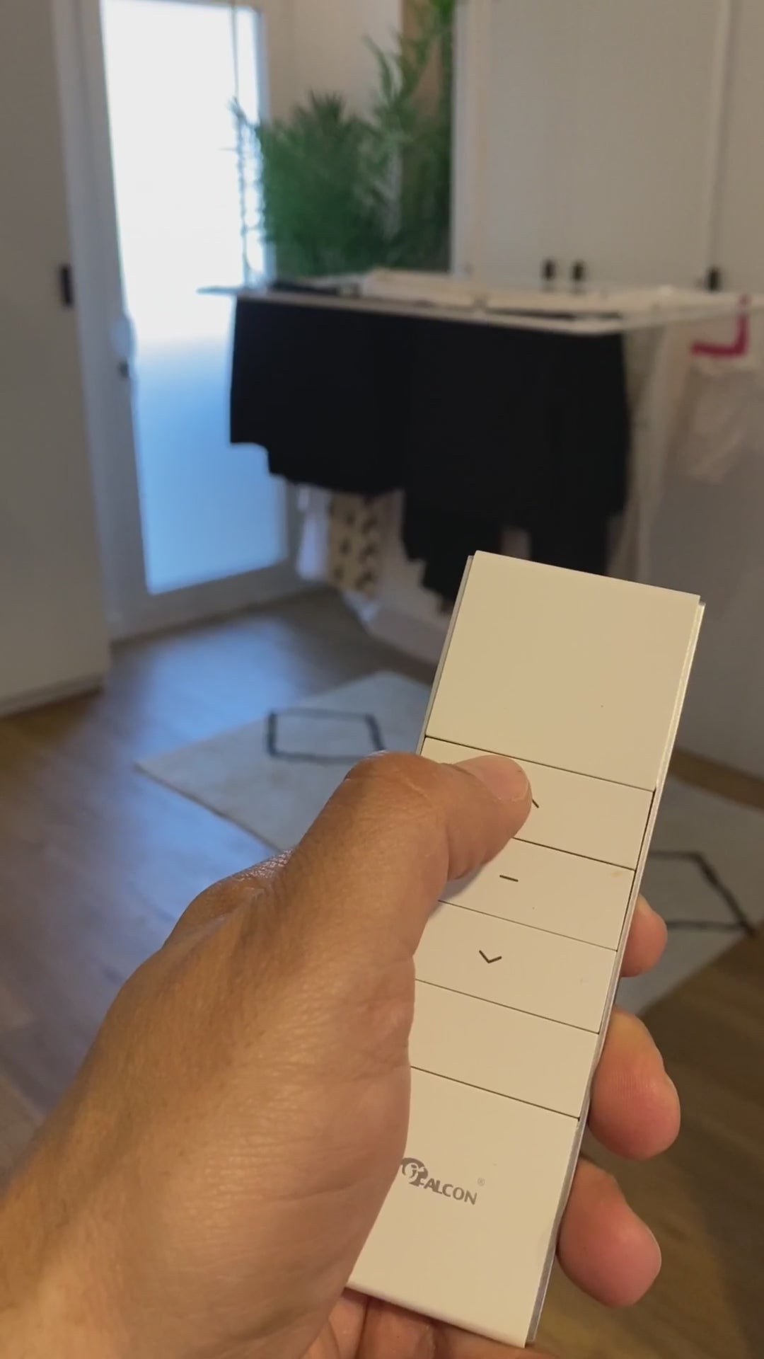 Tendedero techo electrico